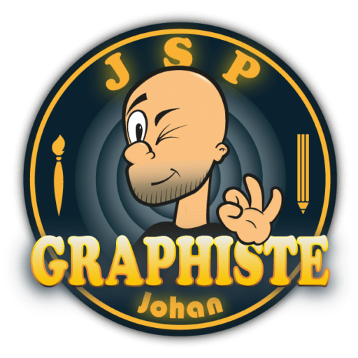 Favicon de JSP graphiste, représenté par un personnage cartoon qui fait un clin d'œil