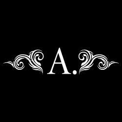 Déclinaison du logo de Anama Haute Parfumerie, boutique de parfums, créé par Johan de JSP Graphiste, graphiste et illustrateur Freelance dans le Pays de Gex ou en Franche-Comté