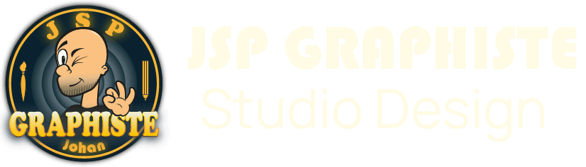 Logo de JSP Graphiste basé dans le Pays de Gex la Haute-Savoie la Franche-Comté
